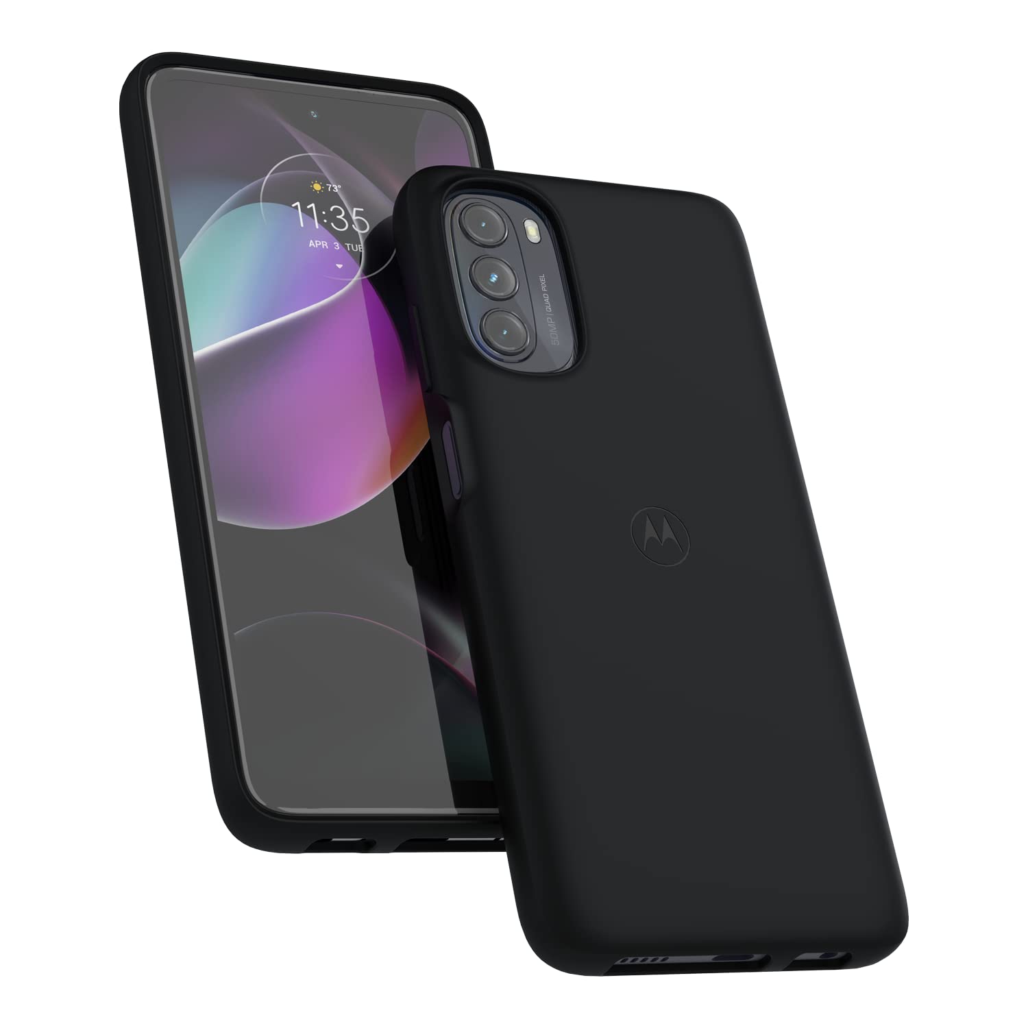 Amazon.com: Motorola Moto G 5G (2022) Protective Case- Black